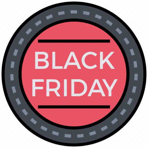 Black friday, shopping, offer, sale, sticker icon - Download on Iconfinder