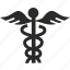 asclepious, health, medical, medical logo, sign, healthcare, hospital 