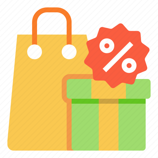 Bag, discount, ecommerce, gift, shop, shopping icon - Download on Iconfinder