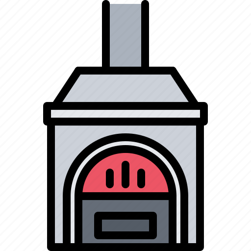 Oven, fire, blacksmith, forging icon - Download on Iconfinder