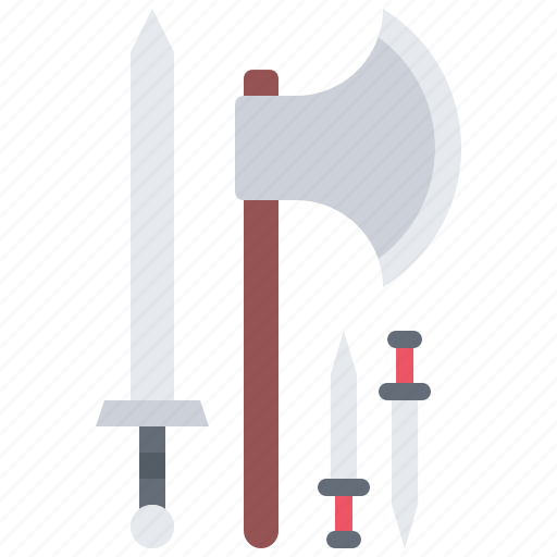 Sword, axe, dagger, blacksmith, forging icon - Download on Iconfinder