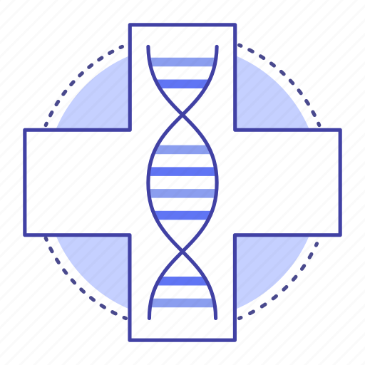 Dna, gene, genetics, science, cross icon - Download on Iconfinder