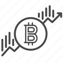 bitcoin, blockchain, crypto, currency, graph, money