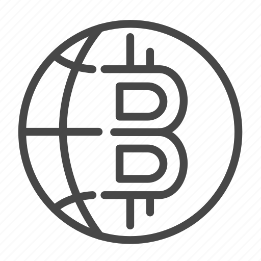 Bitcoin, blockchain, crypto, currency, international, world, datenbank icon - Download on Iconfinder