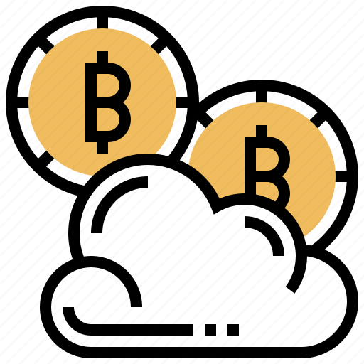 Bitcoin, cloud, digital, investment, mining icon - Download on Iconfinder