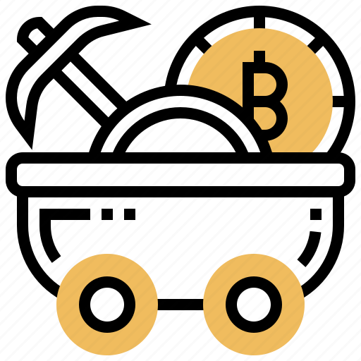 Bitcoin, blockchain, currency, digital, mining icon - Download on Iconfinder