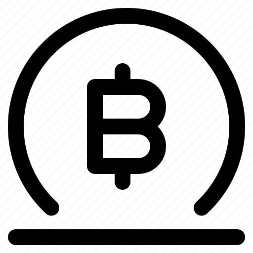 Bitcoin, crypto, coin, digital, money, cryptocurrency, 1 icon - Download on Iconfinder
