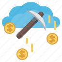 cloud, mining, blockchain, cryptocurrency, business, finance, construction