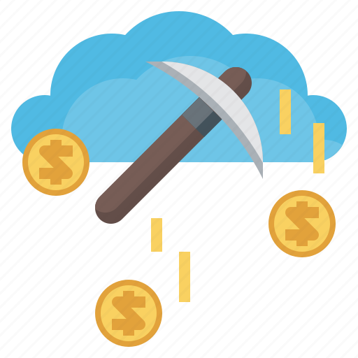 Cloud, mining, blockchain, cryptocurrency, business, finance, construction icon - Download on Iconfinder