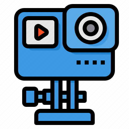 Action, blogger, camera, recording, streaming, technology, video icon - Download on Iconfinder