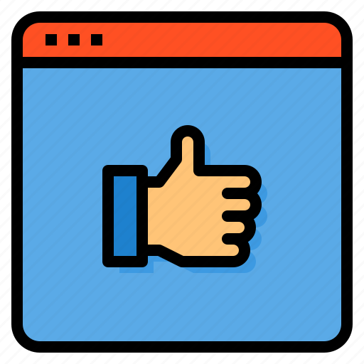 Communication, feedback, hand, like, rating icon - Download on Iconfinder