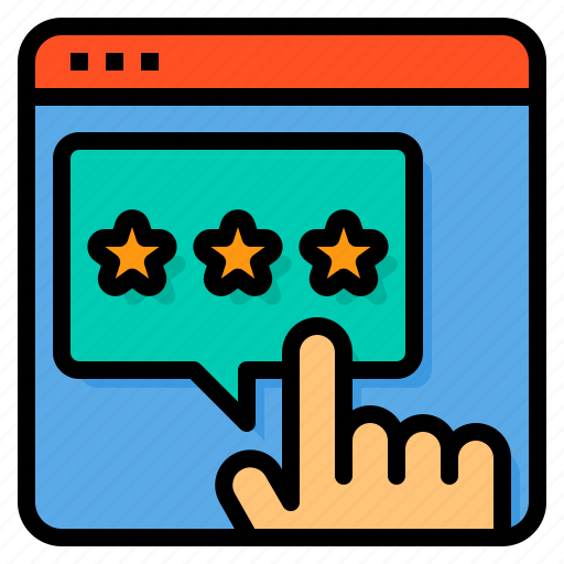 Feedback, hand, media, rating, social, star icon - Download on Iconfinder