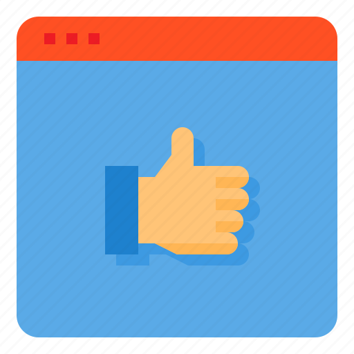 Communication, feedback, hand, like, rating icon - Download on Iconfinder