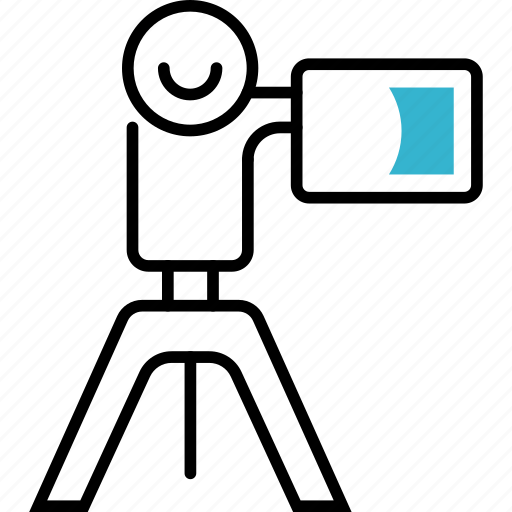 Blogging, movie, cinema, camera, video, filming icon - Download on Iconfinder
