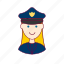 blonde woman professions, emprego, job, mulher, police officer, policial, professions, trabalho, work 