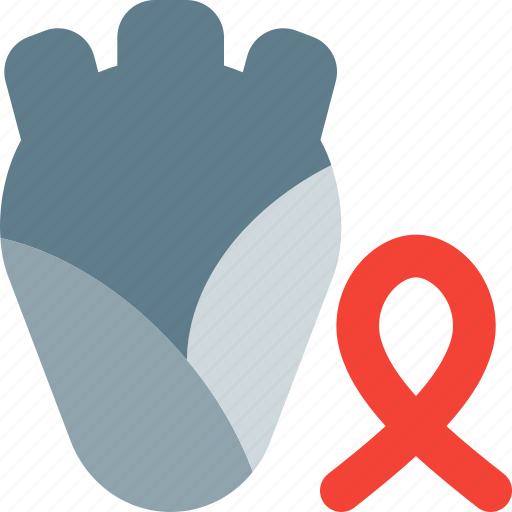 Heart, cancer, medical, ribbon icon - Download on Iconfinder