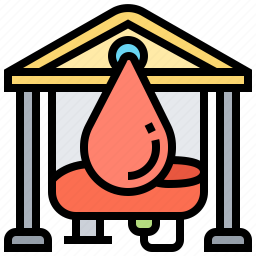 Bank, blood, donation, healthcare, stock icon - Download on Iconfinder