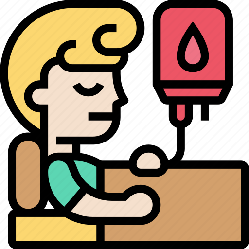 Intravenous, blood, bleeding, transfusion, patient icon - Download on Iconfinder