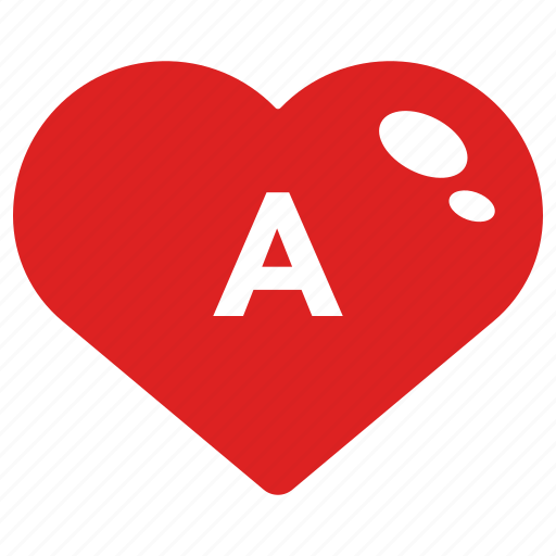 Blood, a, type, heart, donation icon - Download on Iconfinder