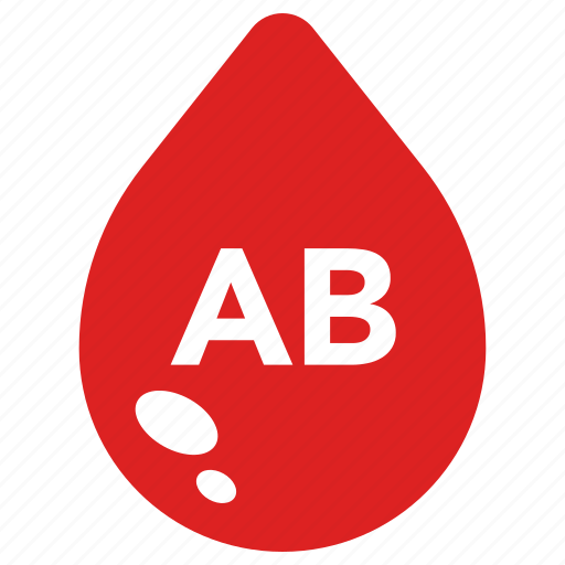 Blood, ab, type, heart, donation icon - Download on Iconfinder