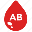 blood, ab, type, heart, donation 