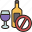 alcohol, drinking, stop, forbidden, unhealthy 