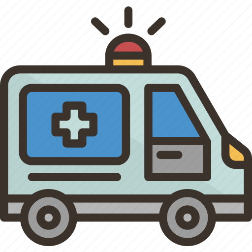 Ambulance, emergency, hospital, vehicle, transportation icon - Download on Iconfinder