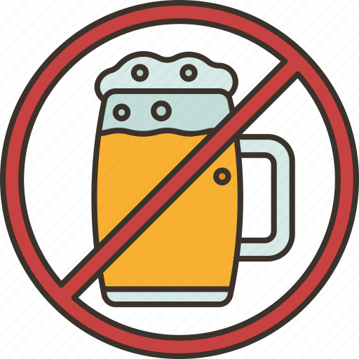 Drinking, stop, alcohol, prohibited, unhealthy icon - Download on Iconfinder