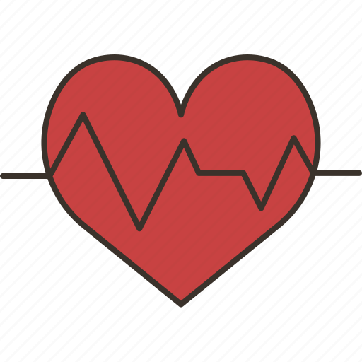 Heart, rate, cardiac, pulse, heartbeat icon - Download on Iconfinder
