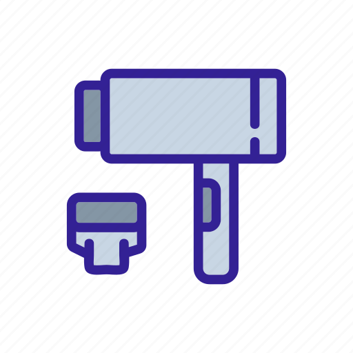 Blow, device, different, dryer, electronic, extension, removable icon - Download on Iconfinder