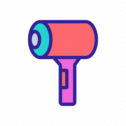 Bag, blow, compact, device, dryer, hairdryer, roomy icon - Download on Iconfinder