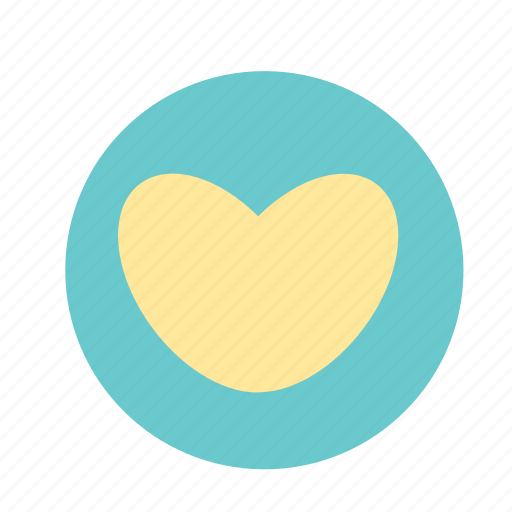 Blue, engagement, heart, wedding, yellow icon - Download on Iconfinder