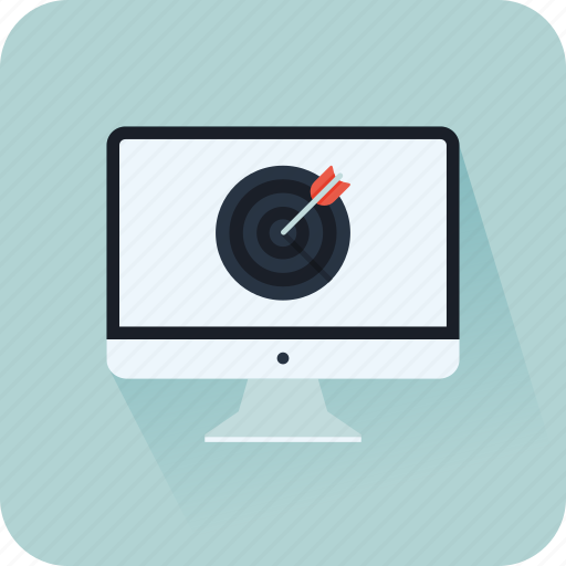 Archer, arrow, goal, marketing, monitor, objective, target icon - Download on Iconfinder