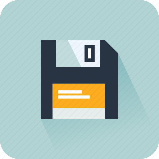 Diskette, floppy, interface, multimedia, save, save as, save file icon - Download on Iconfinder