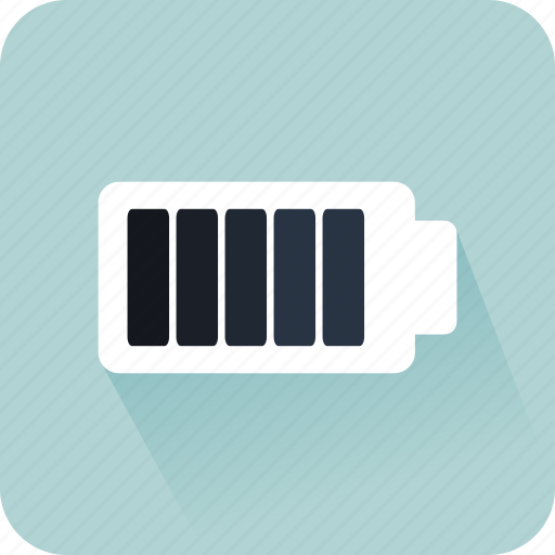 Battery, battery status, electronics, full, industry, interface, low battery icon - Download on Iconfinder