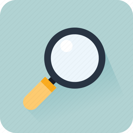 Business, glass, magnifying glass, marketing, search, statistics icon - Download on Iconfinder