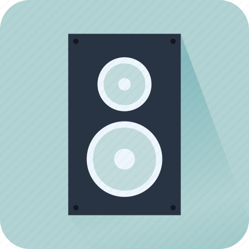 Audio, loudspeaker, music, sound, speaker, subwoofer, woofer icon - Download on Iconfinder