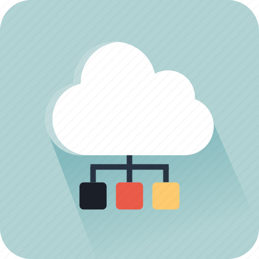 Cloud computer, data, interface, multimedia, multimedia option, network, storage icon - Download on Iconfinder