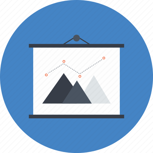 Analitycs, business, chart, presentation, profits, statistics, stats icon - Download on Iconfinder