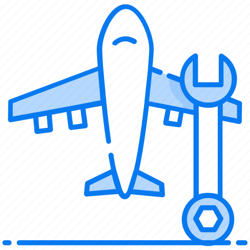 Aeronautical engineering, air engineering, aircraft mechanic, flight maintenance, plane fixing, repairing icon - Download on Iconfinder