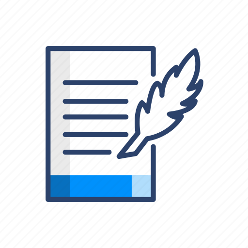 Document, paper, sheet, write, writing icon - Download on Iconfinder