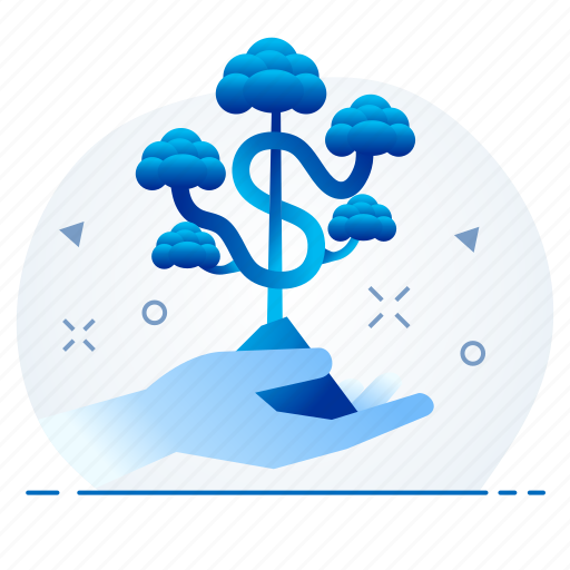 Finance, grow, growth, money, plant icon - Download on Iconfinder
