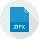 extended zip file, zipx