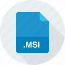 msi, windows installer package, type