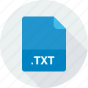 plain text file, txt