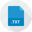 plain text file, txt 