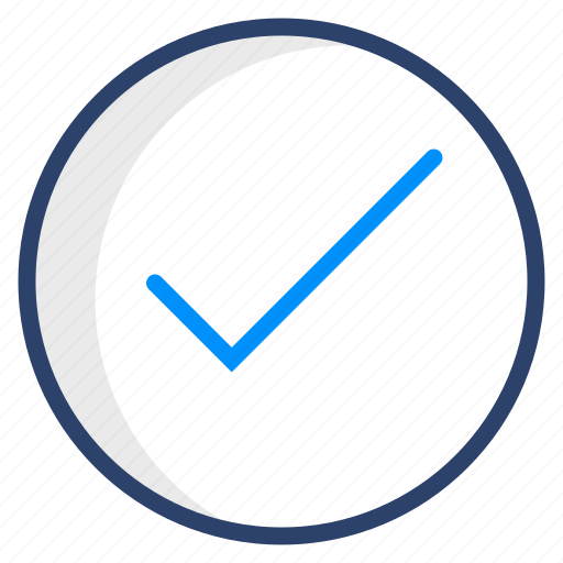 Checkmark, verified, achievement, badge, complete, success, vector icon - Download on Iconfinder
