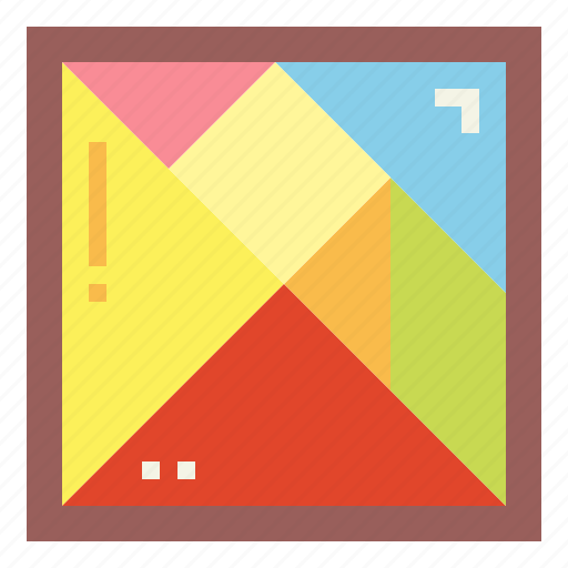 Rubik, shapes, tangram, triangles icon - Download on Iconfinder