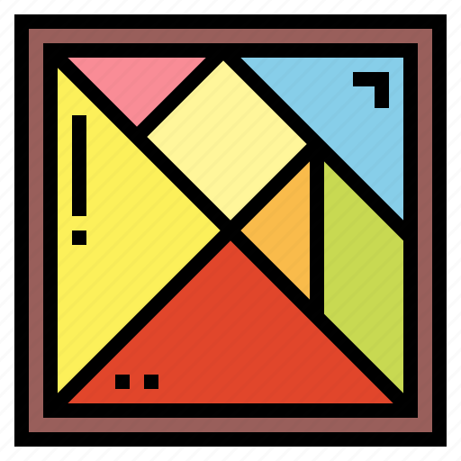Rubik, shapes, tangram, triangles icon - Download on Iconfinder