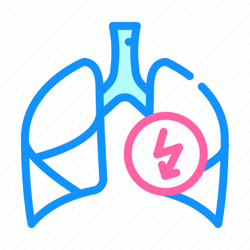 Lungs, cutting, ache, body, aches, problem icon - Download on Iconfinder